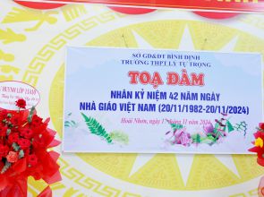 TỌA ĐÀM CHÀO MỪNG NGÀY HIẾN CHƯƠNG NHÀ GIÁO VIỆT NAM